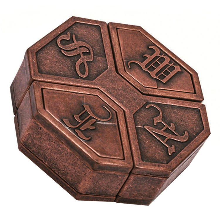 Magic Zinc Alloy Unlocks Nostalgic Adult Children Educational Toys High IQ Box, Gossip Lock