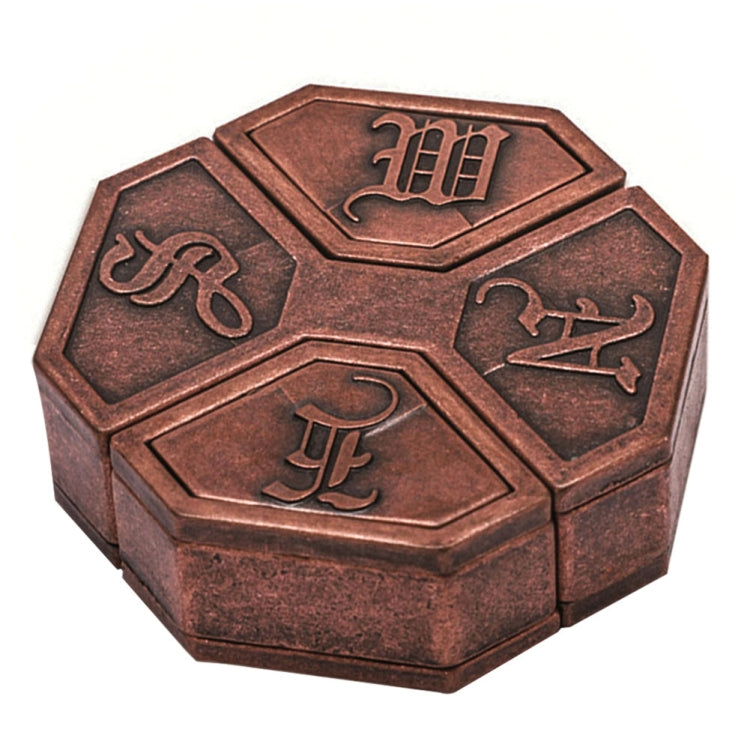 Magic Zinc Alloy Unlocks Nostalgic Adult Children Educational Toys High IQ Box, Gossip Lock