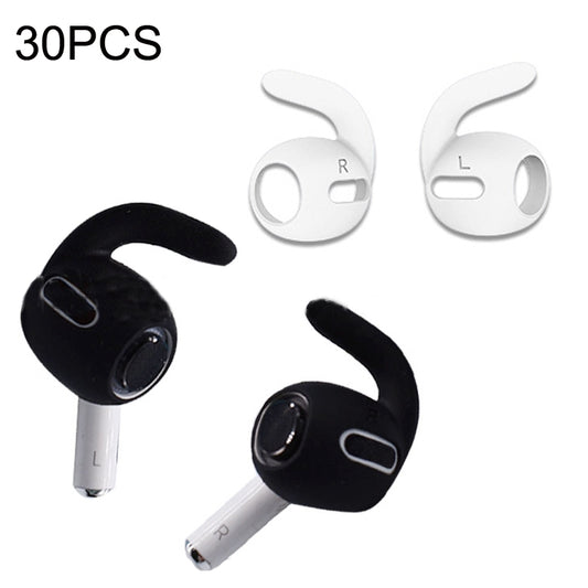 30PCS Ultra-thin Earphone Ear Caps For Apple Airpods Pro, With Ear Hooks