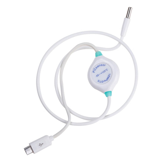 Thermomètre à sonde USB pour téléphone portable, capteur de température pour aquarium, lait en poudre, type C, micro
