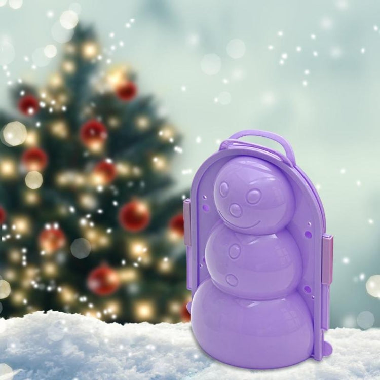 Hiver Épaississant Neige Outil Simulation 3D Bonhomme de Neige Modèle Enfants Jouets Livraison Couleur Aléatoire, Bonhomme de Neige