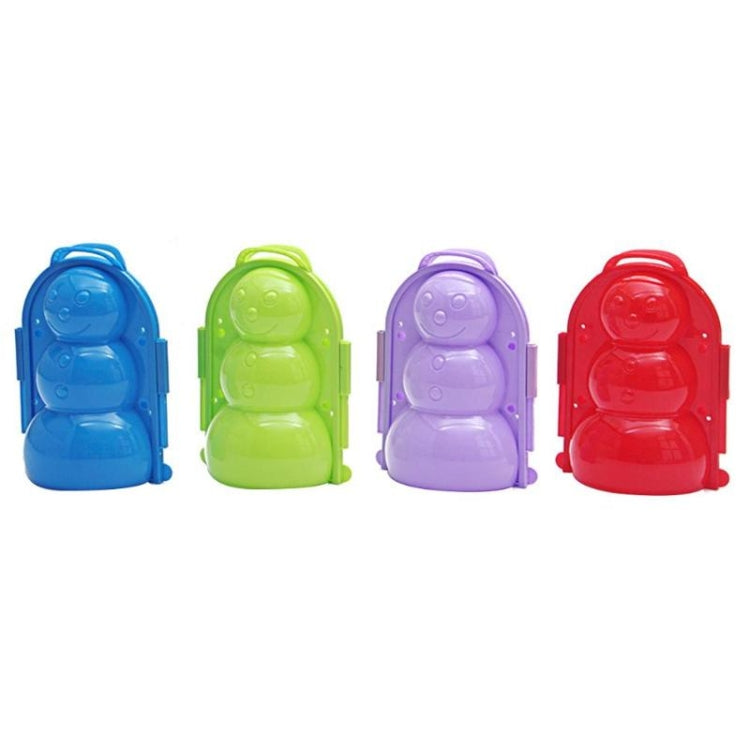 Hiver Épaississant Neige Outil Simulation 3D Bonhomme de Neige Modèle Enfants Jouets Livraison Couleur Aléatoire, Bonhomme de Neige