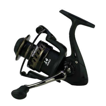 Moulinet de pêche tête métallique moulinet de pêche canne à pêche moulinet spinning, YUMOSHI LS2000, YUMOSHI LS3000, YUMOSHI LS4000, YUMOSHI LS5000, YUMOSHI LS6000, YUMOSHI LS7000