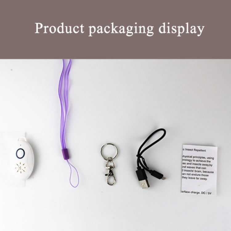 Mini Portable Outdoor Ultrasonic Repellent Anti-insect Anti-mouse for Camping Outdoor Activities