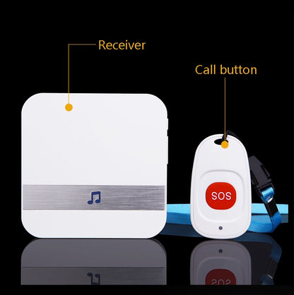 CACAZI C1 Smart Home Wireless Remote Control Doorbell, US Plug, EU Plug