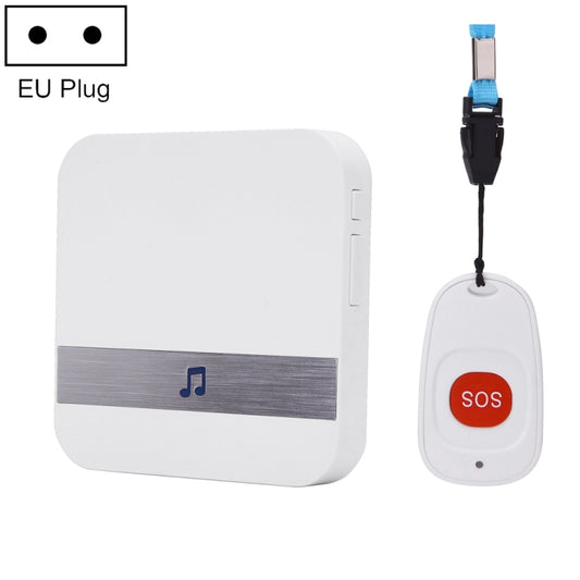 CACAZI C1 Sonnette sans fil intelligente pour la maison avec télécommande, prise US, prise EU