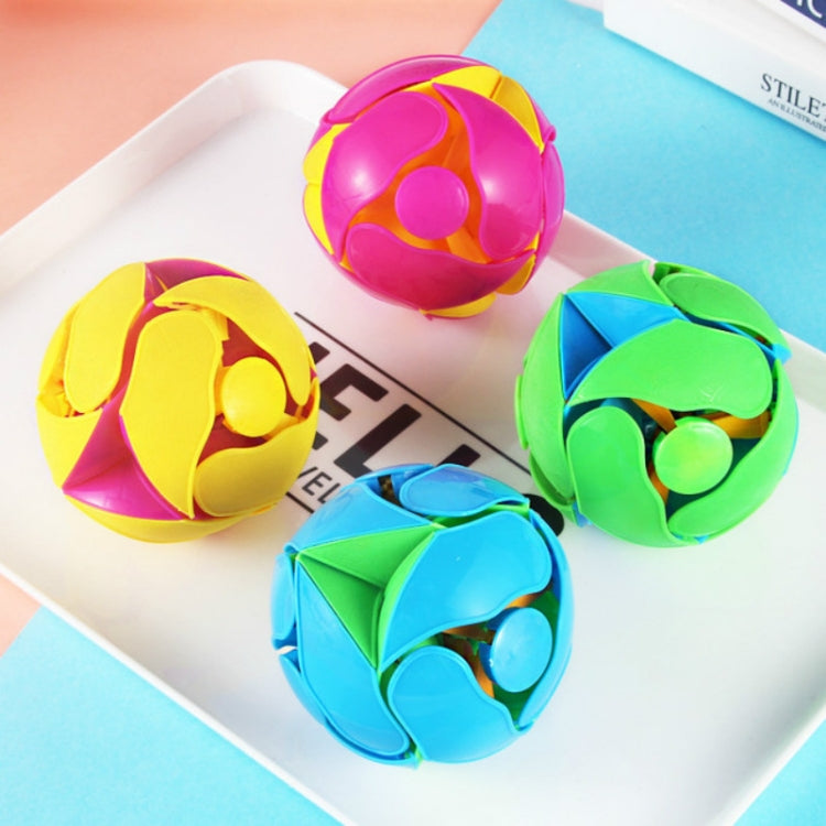 Balle de déformation télescopique pour enfants, accessoires magiques éducatifs, jouets créatifs à lancer, changeant de couleur, boule magique.