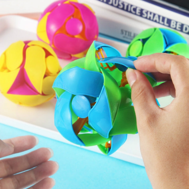 Balle de déformation télescopique pour enfants, accessoires magiques éducatifs, jouets créatifs à lancer, changeant de couleur, boule magique.