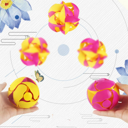 Balle de déformation télescopique pour enfants, accessoires magiques éducatifs, jouets créatifs à lancer, changeant de couleur, boule magique.