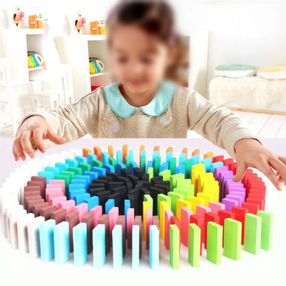 120 PCS / Set Building Blocks Competition Puzzle Early Education Wooden Toys for Children Adult, 120pcs 10 Colors, 120pcs 12 Colors