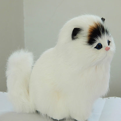 Simulation Animal Model Simulation Plush Cat Toy Will Be Called Cat