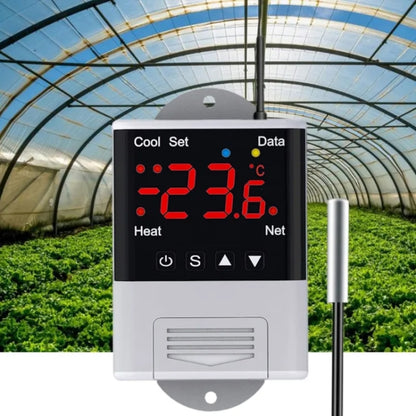 WiFi Intelligent Aquarium Fish Tank Hatch Central Air Conditioning Temperature Controller, DTC-1201 NTC Sensor, DTC-2201 18B20 Sensor