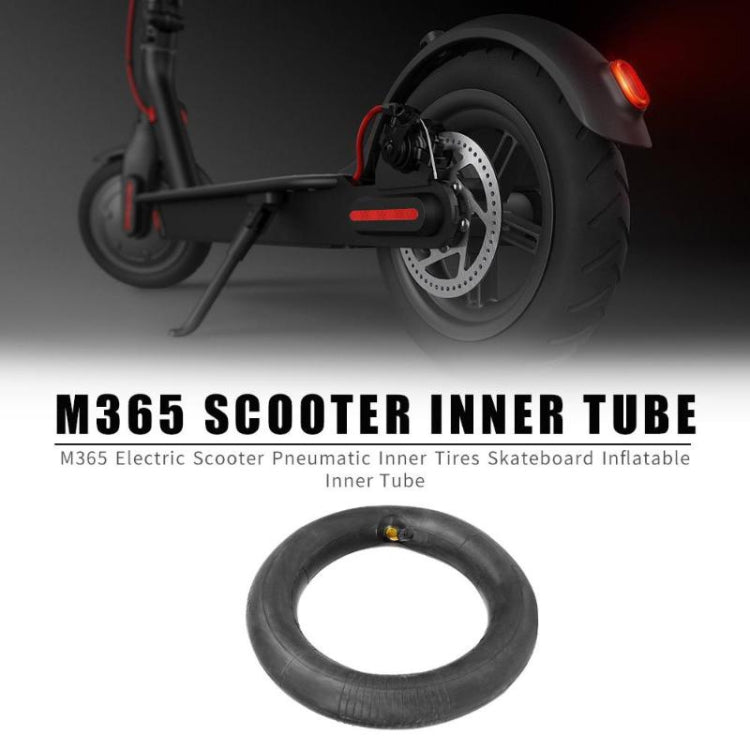 2 pièces pour trottinette électrique Xiaomi Mijia M365 pneu rembourré en caoutchouc de 8,5 pouces avec couvercle de valve, pneu rembourré en caoutchouc