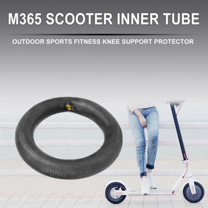 2 pièces pour trottinette électrique Xiaomi Mijia M365 pneu rembourré en caoutchouc de 8,5 pouces avec couvercle de valve, pneu rembourré en caoutchouc
