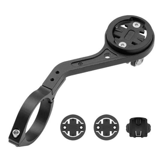 BG-371 Support de table de code universel en alliage d'aluminium pour vélo avec extension pour lampe de poche, (noir), (rouge), (argent)
