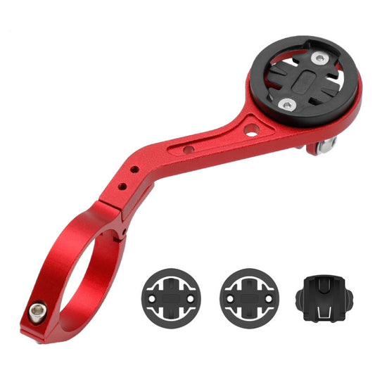 BG-371 Support de table de code universel en alliage d'aluminium pour vélo avec extension pour lampe de poche, (noir), (rouge), (argent)