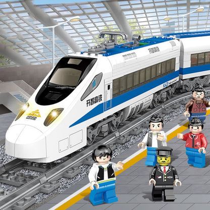 Série de trains urbains Blocs de construction assemblés LEGO Simulation de train électrique Puzzle Jouets, 98223, 98224, 98225, 98226, 98227