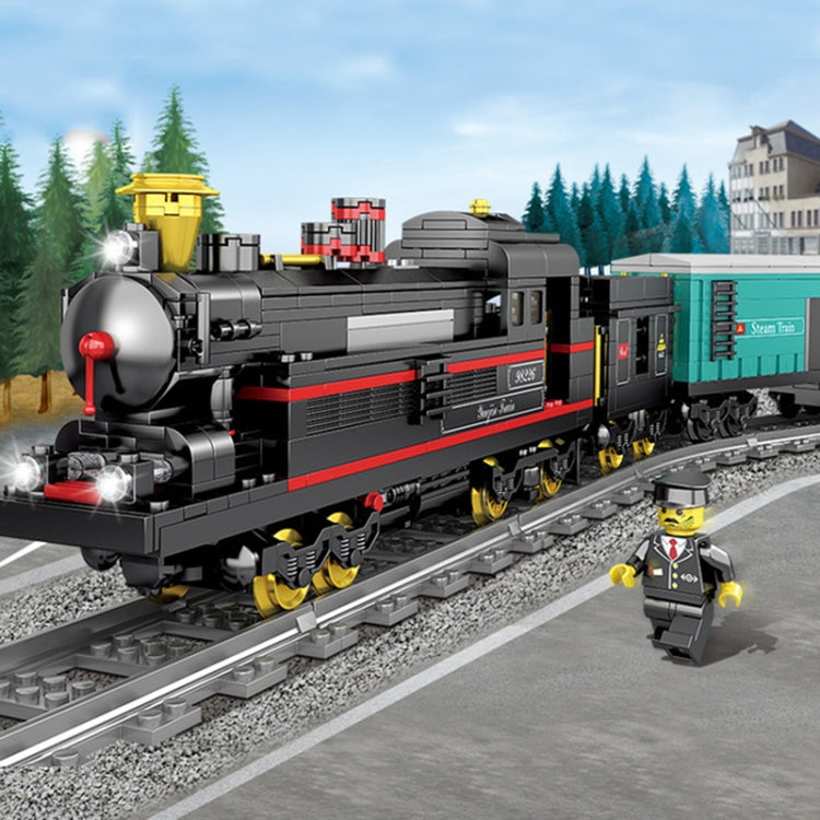 Série de trains urbains Blocs de construction assemblés LEGO Simulation de train électrique Puzzle Jouets, 98223, 98224, 98225, 98226, 98227