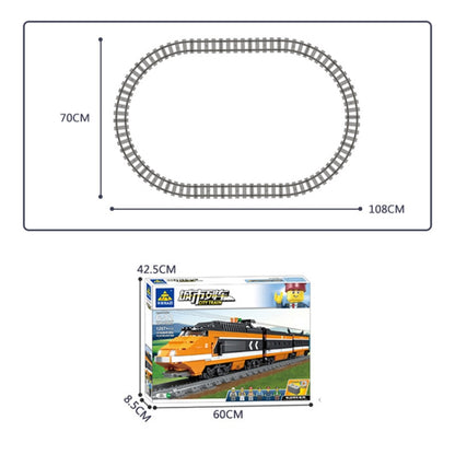 Série de trains urbains Blocs de construction assemblés LEGO Simulation de train électrique Puzzle Jouets, 98223, 98224, 98225, 98226, 98227