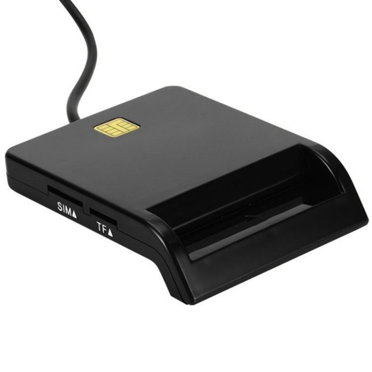 Lecteur de cartes multifonction intelligent pour cartes SD, TF, M2, MS, cartes bancaires, cartes d'identité, cartes SIM, 608