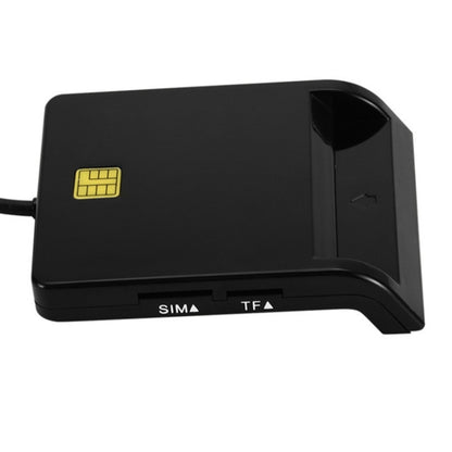 Lecteur de cartes multifonction intelligent pour cartes SD, TF, M2, MS, cartes bancaires, cartes d'identité, cartes SIM, 608