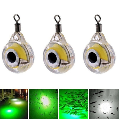 Lampe LED de pêche sous-marine Fisheye, blanche, rouge, bleue, verte