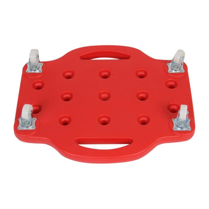 Children Square Four-wheel Scooter Balance Training Equipment, Blow Molding Red One