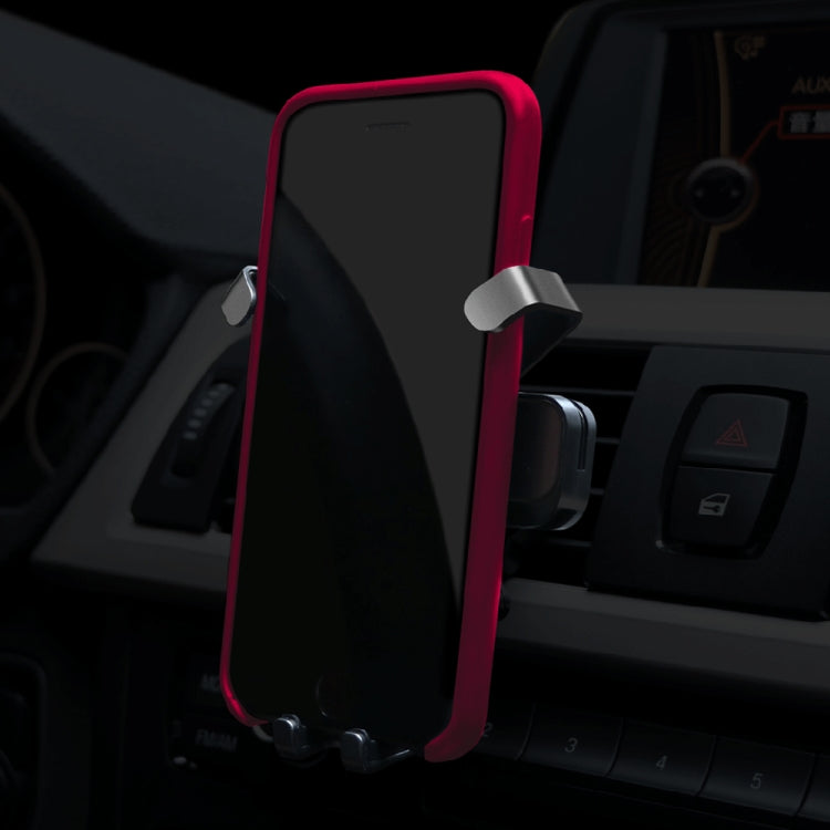 Car Air Conditioning Air Outlet Mobile Phone Holder, Black Upgrade Pro Metal, Gray Upgrade Pro Metal