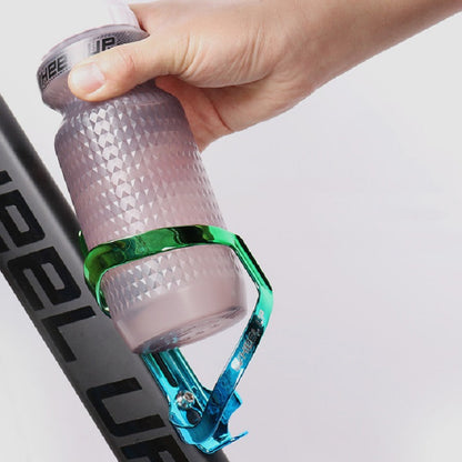 WHEEL UP Colorful Bicycle Bottle Cage Two-Color Aluminum Alloy Bottle Cage Riding Equipment