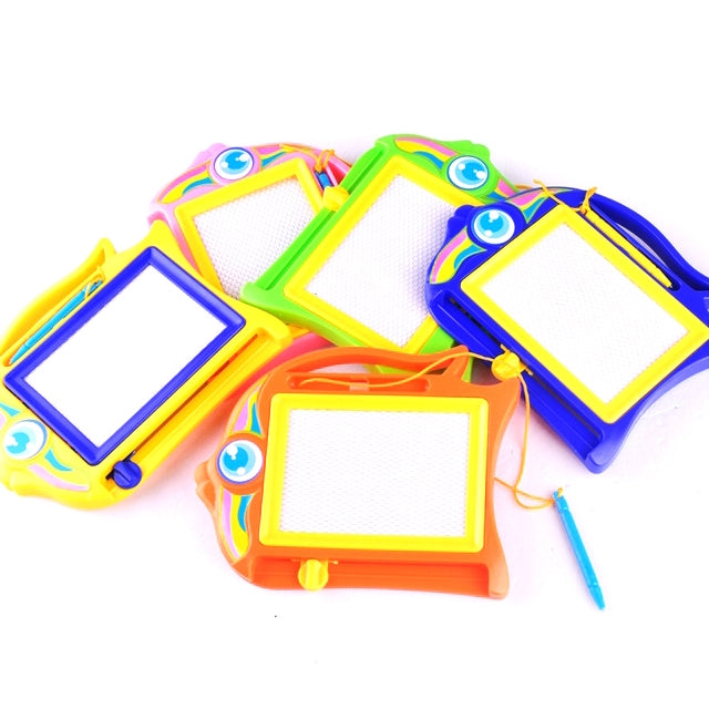 Tablette d'écriture pour l'éducation précoce des enfants, tableau magnétique en plastique noir et blanc, jouets, tableau d'écriture