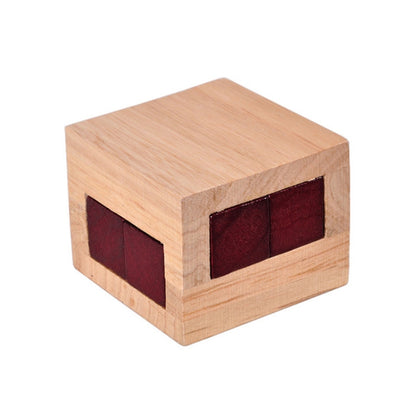 Jouet éducatif en bois pour adultes et enfants, Kongming Lock en chêne Luban, Kongming Lock