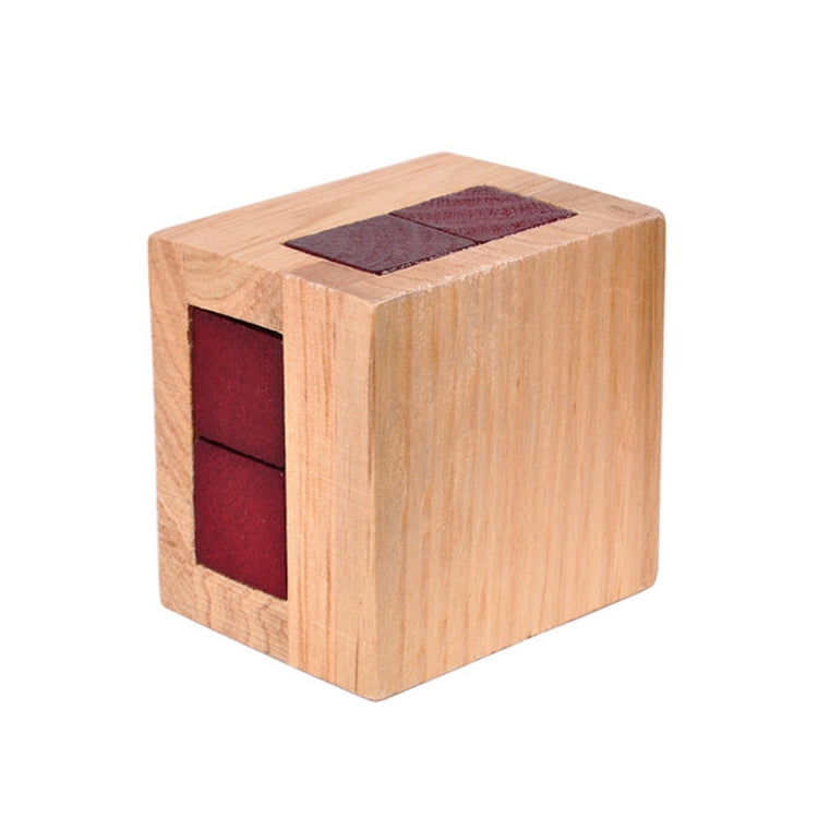 Jouet éducatif en bois pour adultes et enfants, Kongming Lock en chêne Luban, Kongming Lock