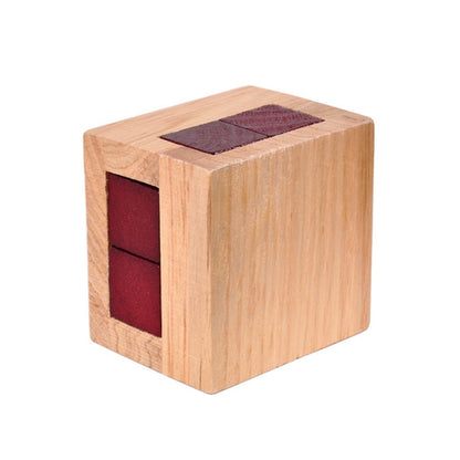 Jouet éducatif en bois pour adultes et enfants, Kongming Lock en chêne Luban, Kongming Lock