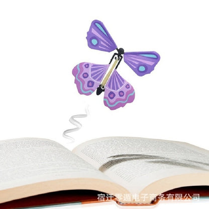 Jouet Papillon Volant Nouveauté Magique Accessoires Magiques, Bleu, Jaune + Bleu, Violet, Bleu + Violet