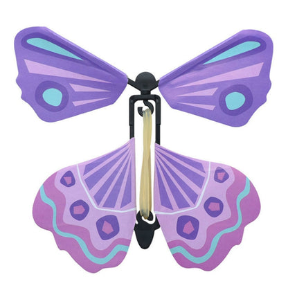 Jouet Papillon Volant Nouveauté Magique Accessoires Magiques, Bleu, Jaune + Bleu, Violet, Bleu + Violet