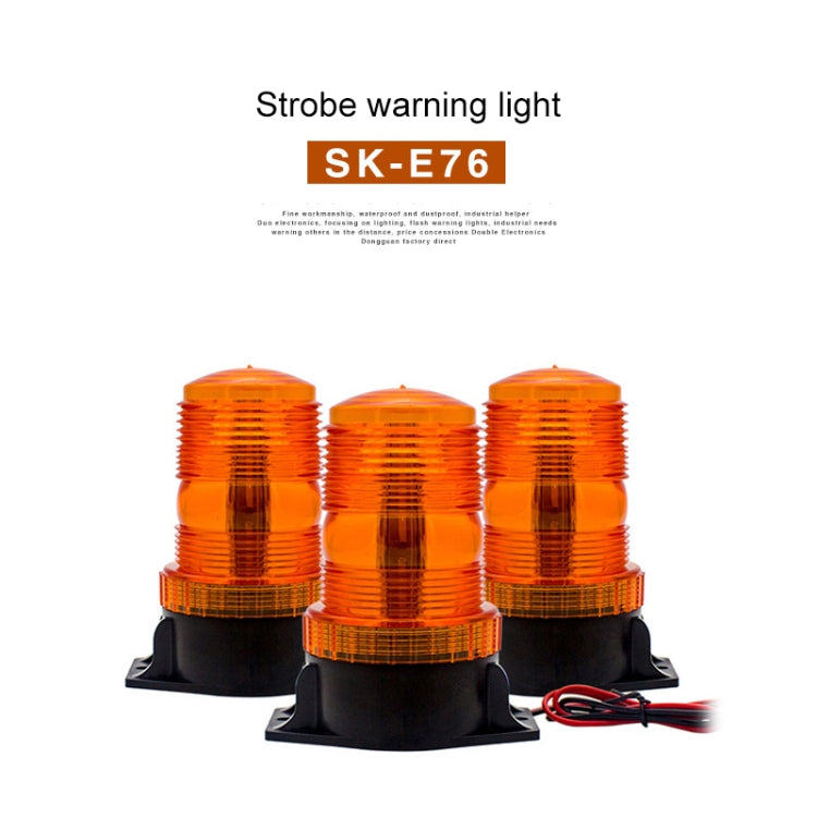10-110V Forklift Warning Lights Strobe School Lights Traffic Construction LED Roof Engineering Vehicles Flash Lights, Forklift Warning Lights