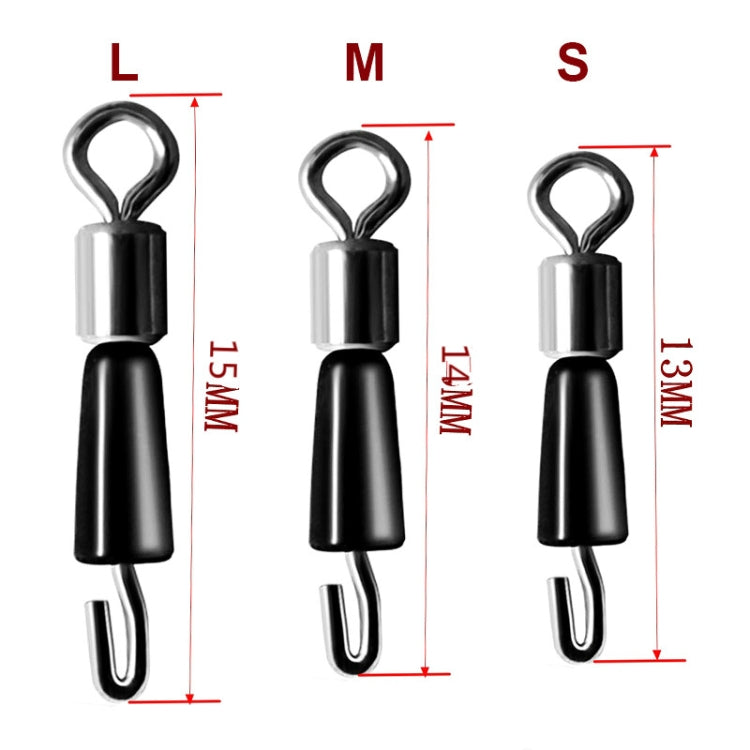 50 PCS Fishing Gear Accessories Quick Strand Clamp, 1.3 CM