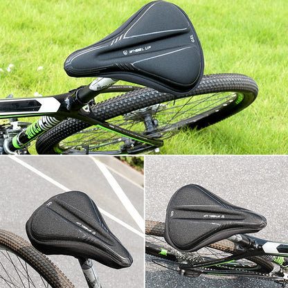 WHEEL UP Mountainbike-Sitzbezug, verdickt und bequem, weich, verbreiterter Schwamm-Sitzbezug für vier Jahreszeiten, LF32005M-L, LF32005M-S