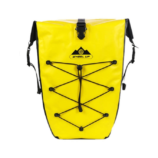 Sac à dos de vélo étanche 25L WHEEL UP WHFS001 Sacoche de porte-bagages latérale Sacoche de cadre unilatérale Sac de vélo pour long trajet 25L, WHEEL UP WHFS001