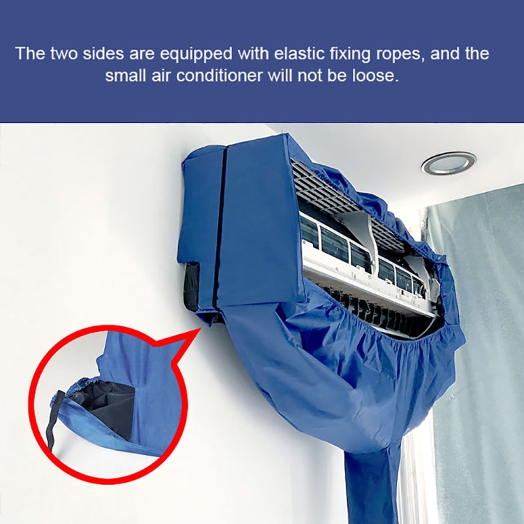 2-3P Air Conditioner Cleaning Cover With Drain Outlet, 1pc Cover, Cover + Protective Wall Cloth, Cover+Range Hood Cover, 3-in-1 Kit, 4-in-1 Kit, 5-in-1 Kit