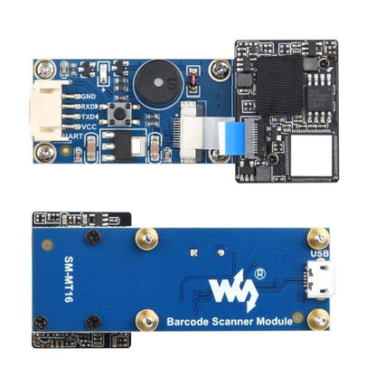 Module de scanner de codes 2D Waveshare, prend en charge la lecture de codes-barres haute densité 4mil, 23962, 23962