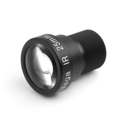 Waveshare WS0202505 For Raspberry Pi M12 Camera Lens ,5MP, 25mm Focal Length,Large Aperture,24054, 24054