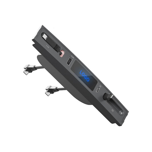 Pour Tesla Model 3 / Y Chargeur Rapide Intérieur 27W Intelligent Station d'Accueil 8 Broches HUB, PT-DSL-2 8 Broches