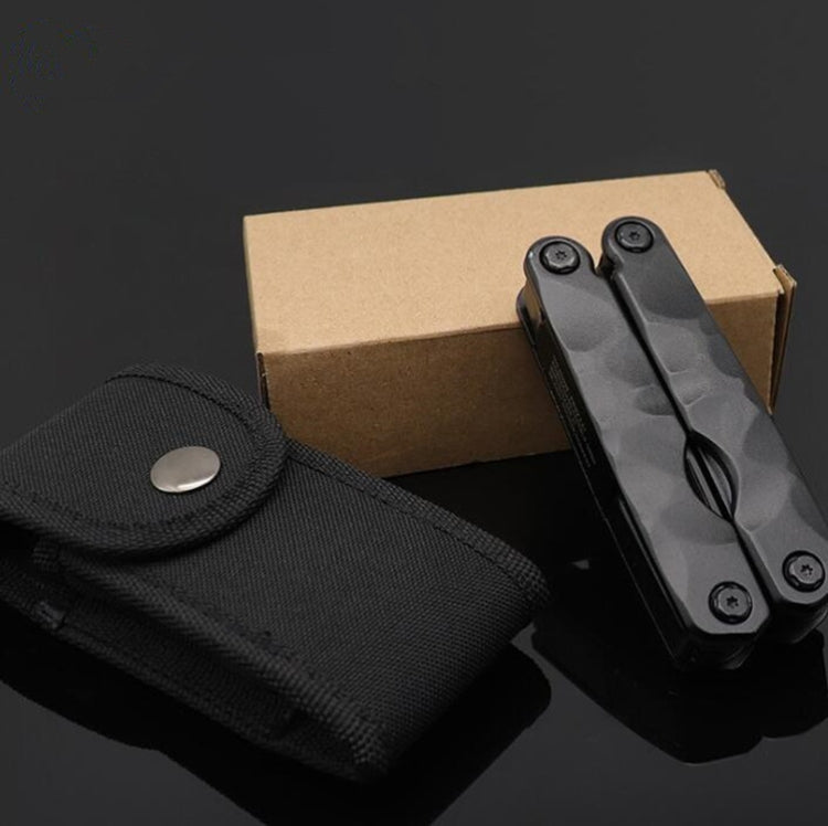 Outil de survie de camping extérieur 15 en 1 Pince de poche multifonctionnelle pliable, 10 en 1, 11 en 1