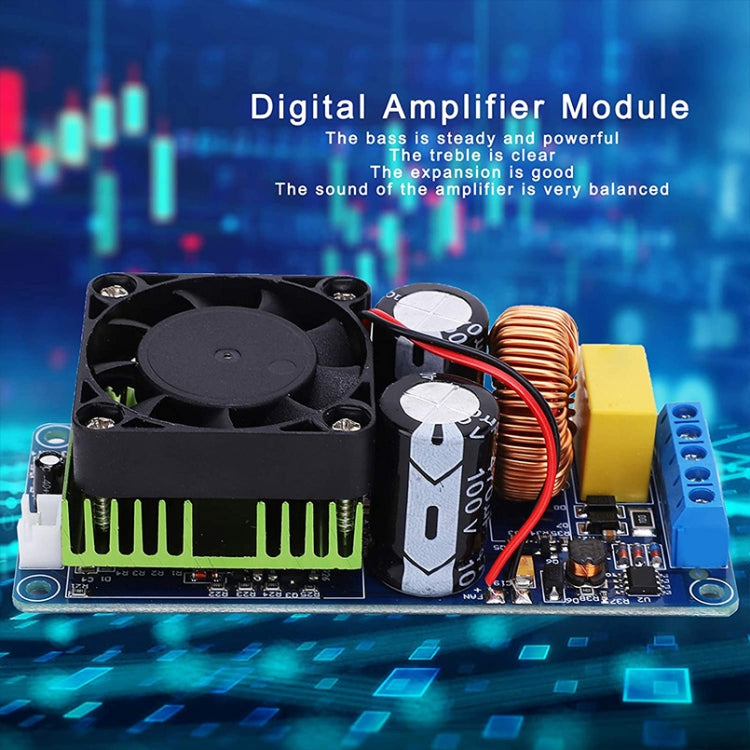IRS2092S High Power 500W Class D HIFI Digital Amplifier Board