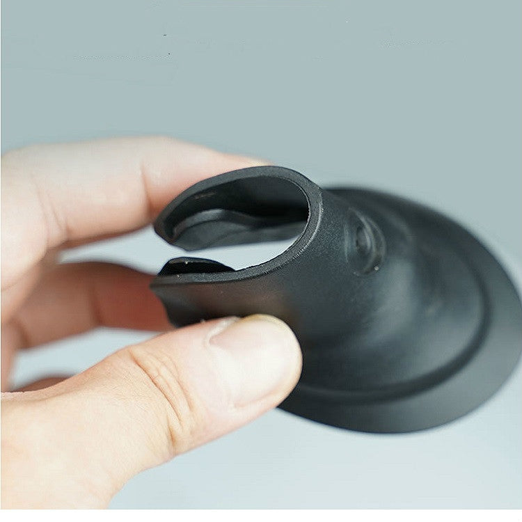 1 Paire pour Xiaomi Mijia M365 / M365 Pro Scooter Électrique Universel Garde-boue en Caoutchouc en Forme de Queue de Poisson, 7,5 x 7cm