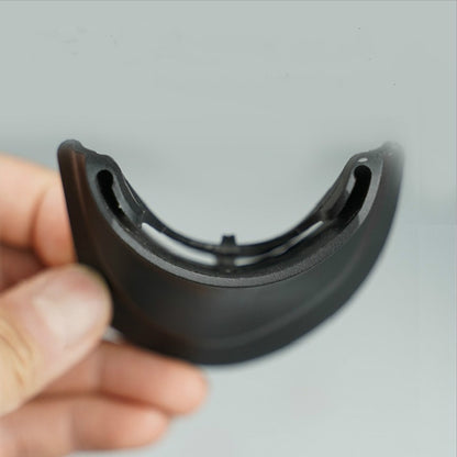 1 Paire pour Xiaomi Mijia M365 / M365 Pro Scooter Électrique Universel Garde-boue en Caoutchouc en Forme de Queue de Poisson, 7,5 x 7cm