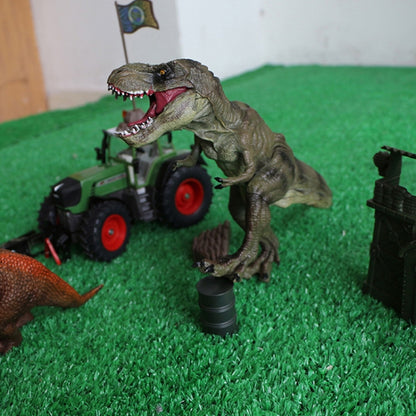Grand modèle de jouet dinosaure T-Rex en simulation solide, jouet dinosaure T-Rex