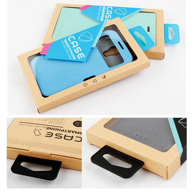 50 PCS Kraft Paper Phone Case Leather Case Packaging Box