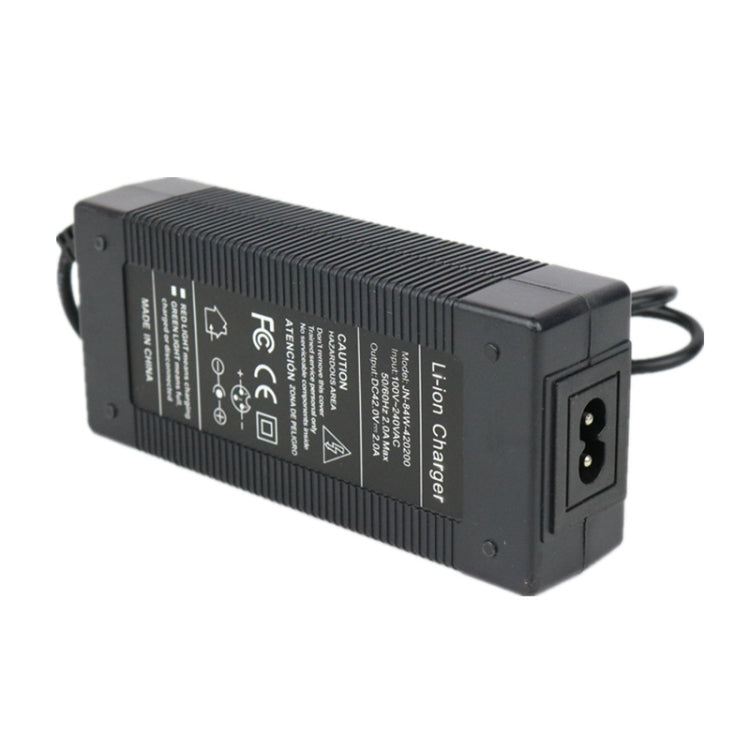 JN-84W-420200 42V 2A Scooter Lithium Battery Charger,, US Plug, AU Plug, EU Plug, UK Plug